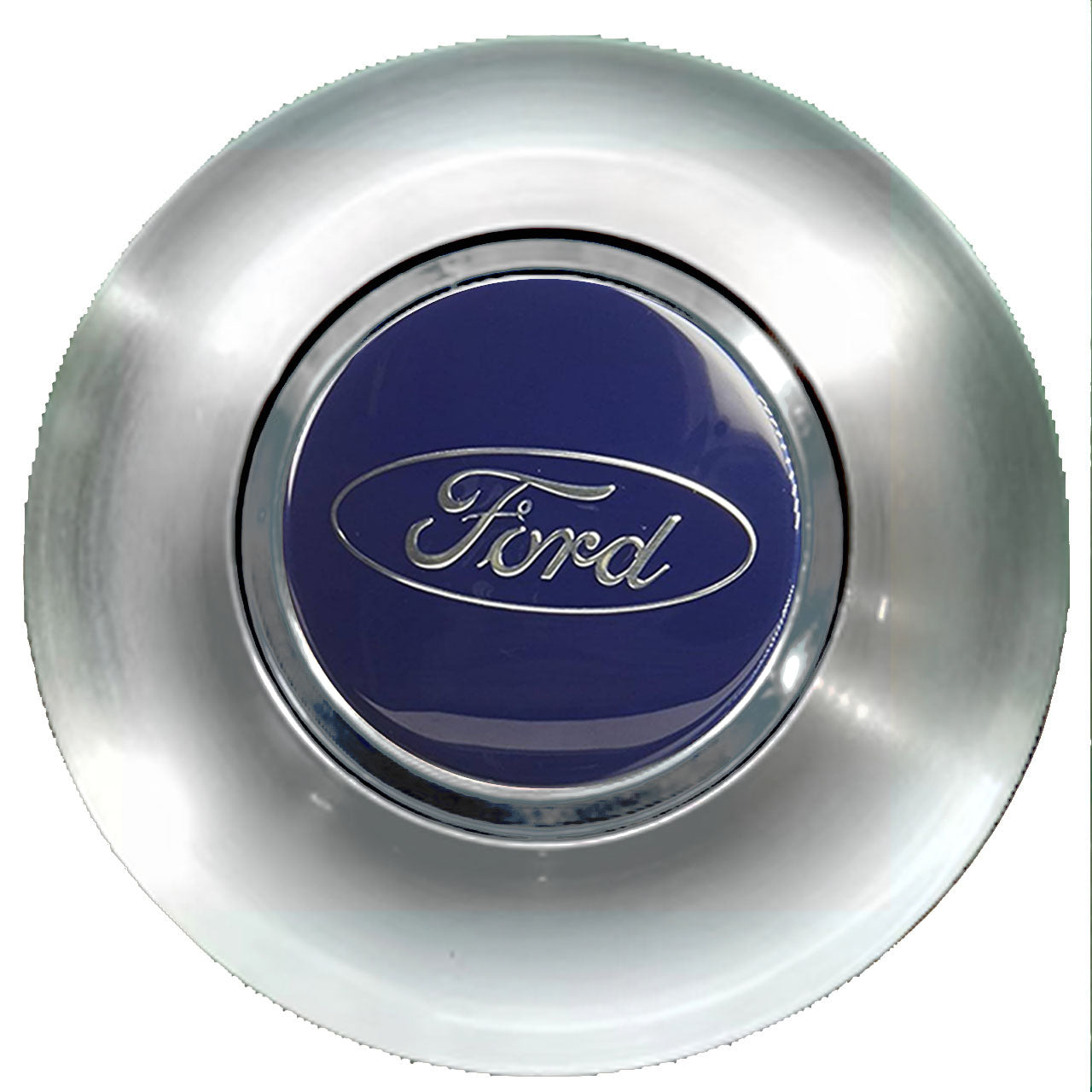 Ford BE8Z Floating Center Caps Brushed