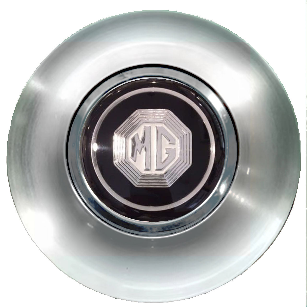 MG Floating Center Caps Brushed