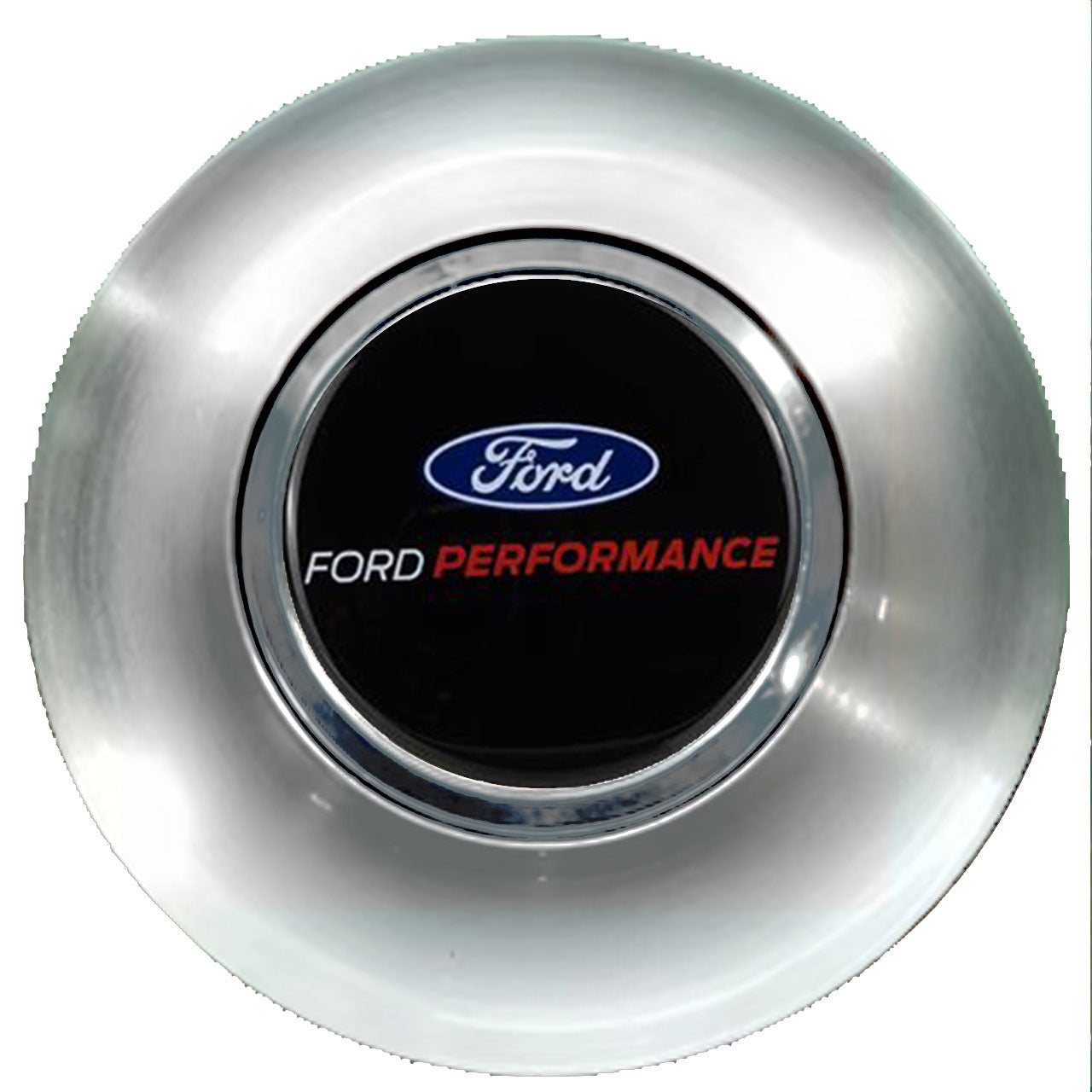 Ford Performance Floating Center Caps Brushed