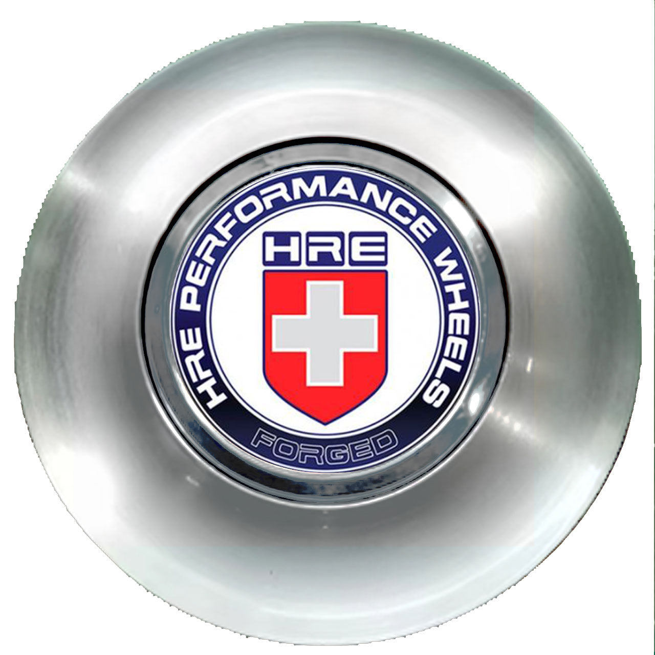 HRE Floating Center Caps Brushed