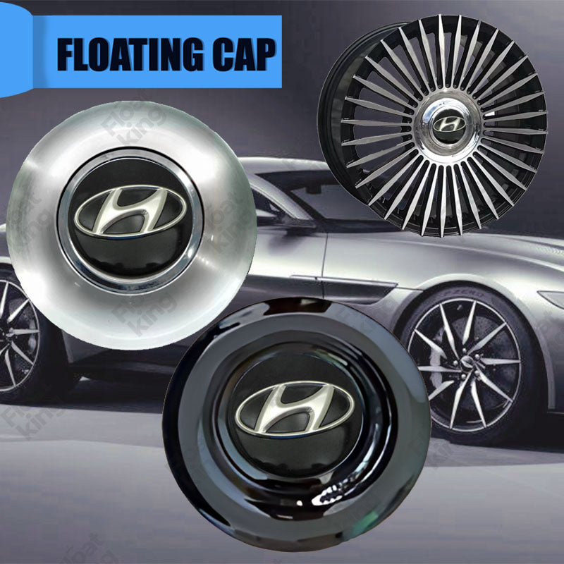 Hyundai Black Floating Center Cap