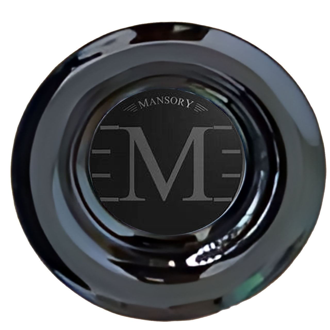 Mansory Floating Center Caps Gloss Matt Black