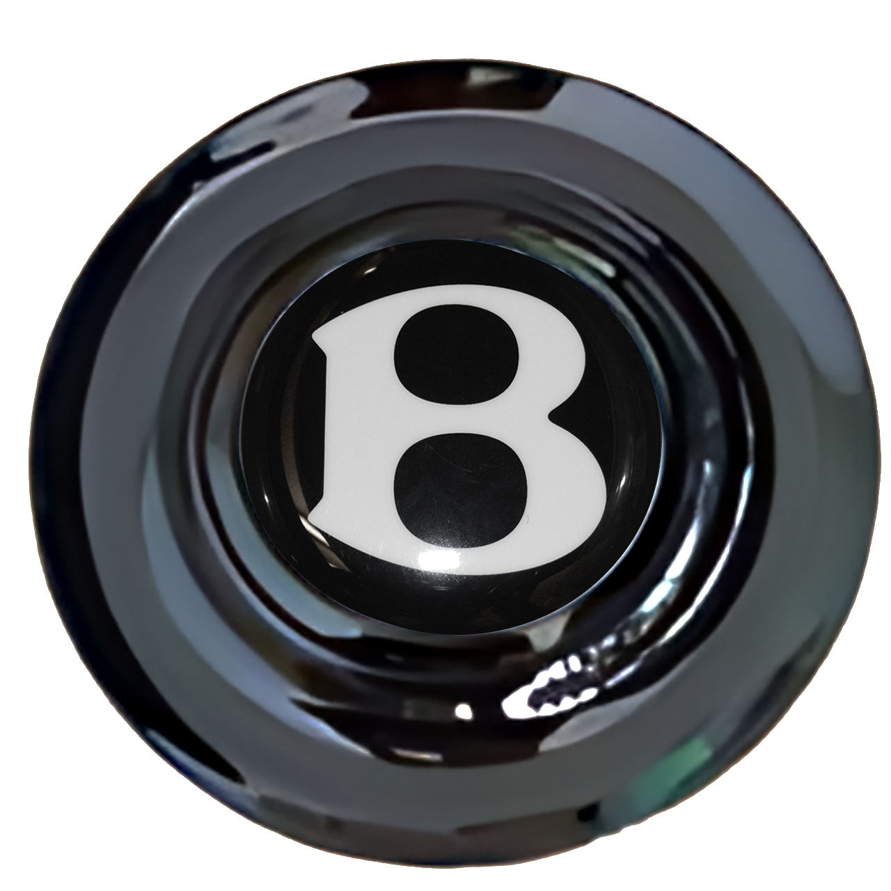 Bentley Floating Center Caps Gloss Matt Black