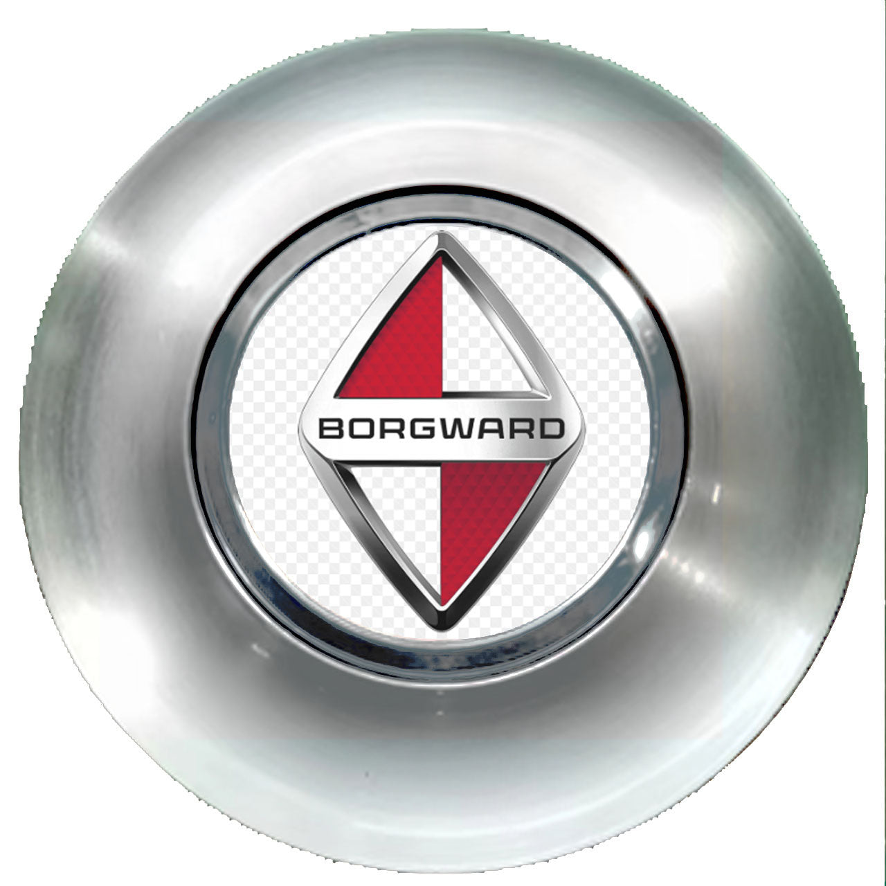 Borgward Floating Center Caps Brushed