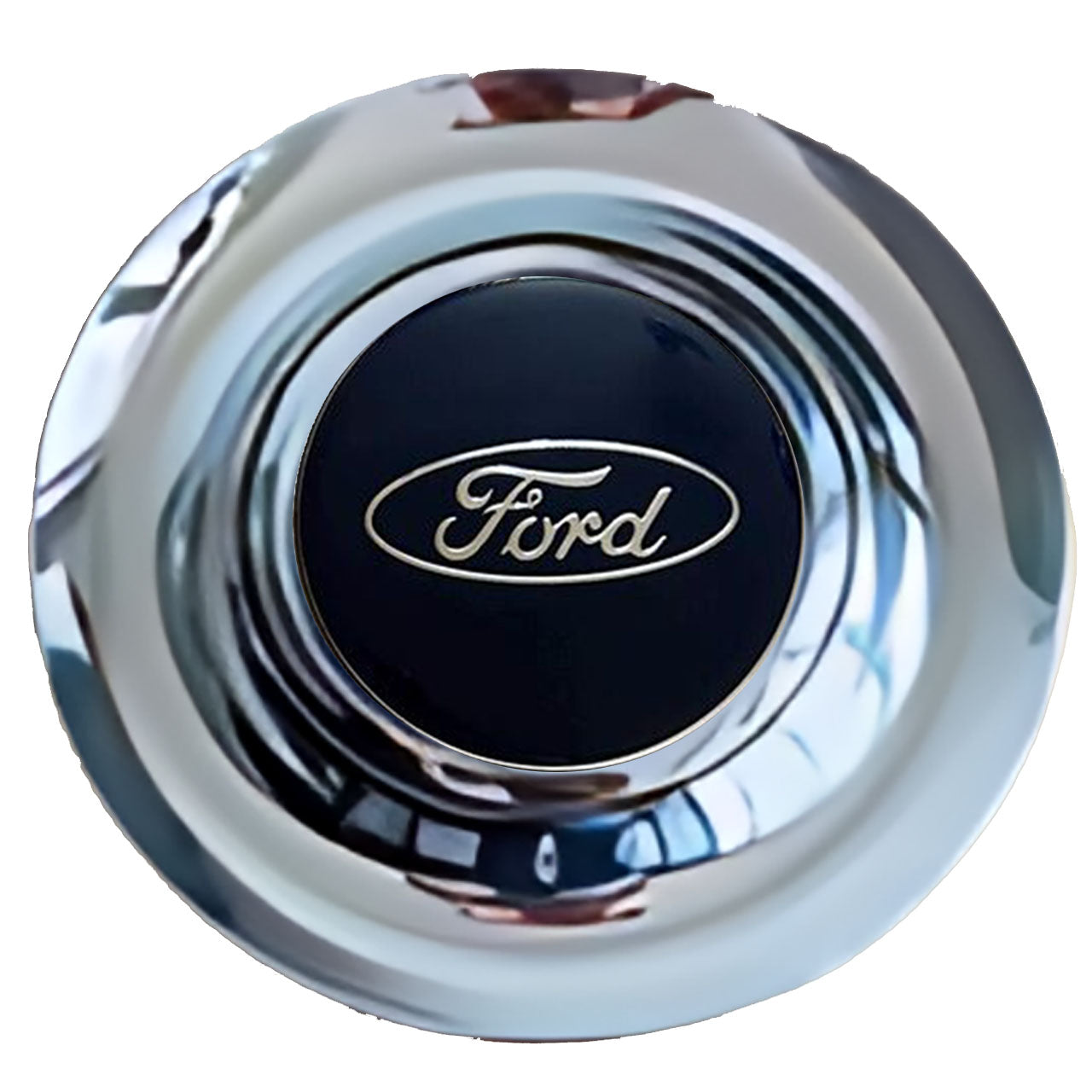 Ford Floating Center Caps Chrome