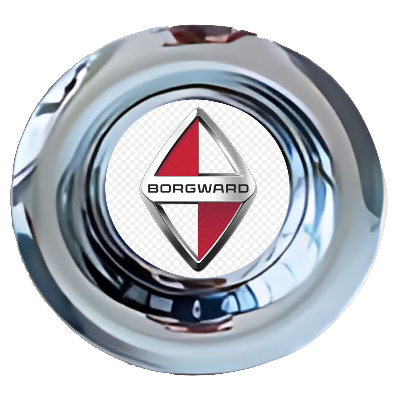 Borgward Floating Center Caps Chrome