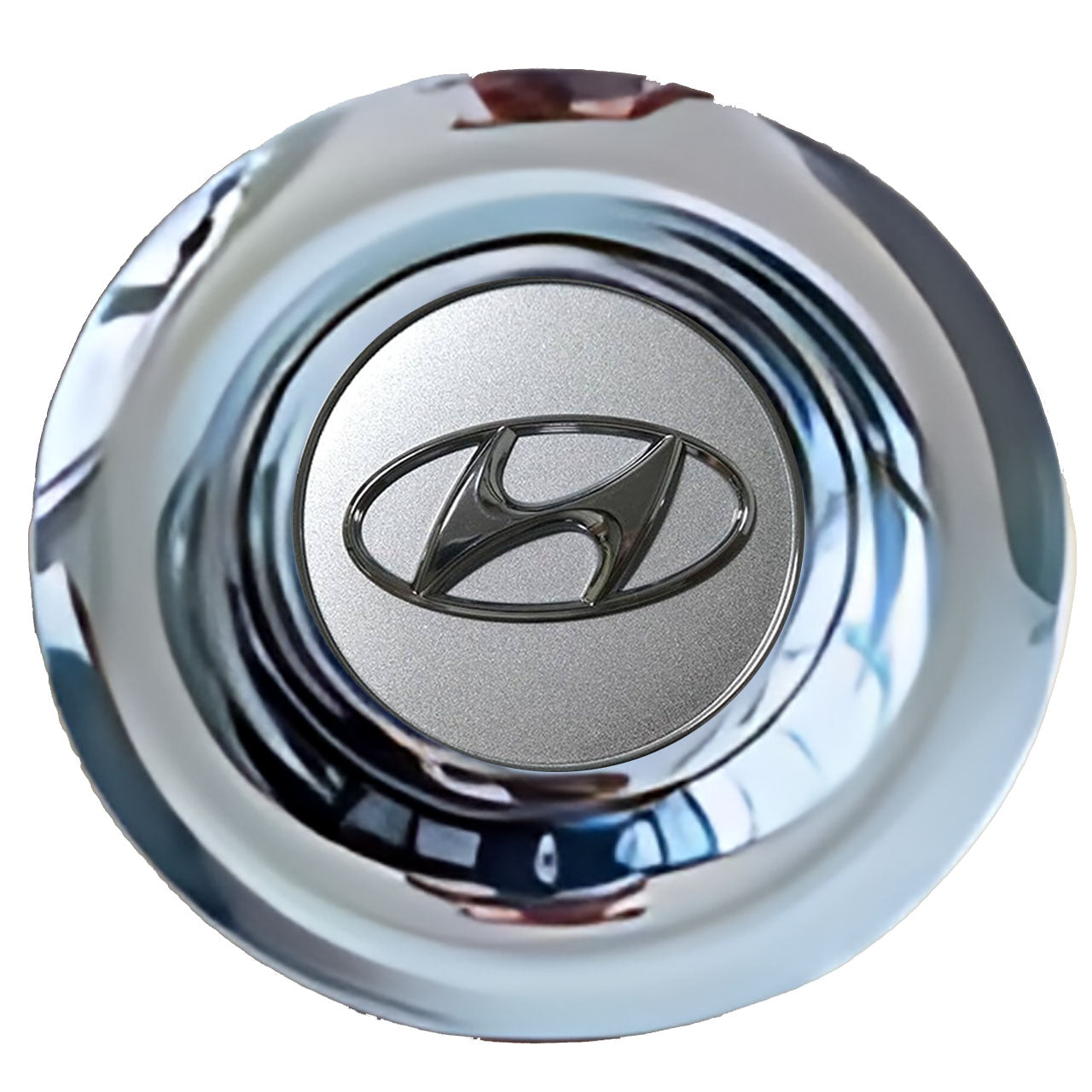 Hyundai Floating Center Caps Chrome