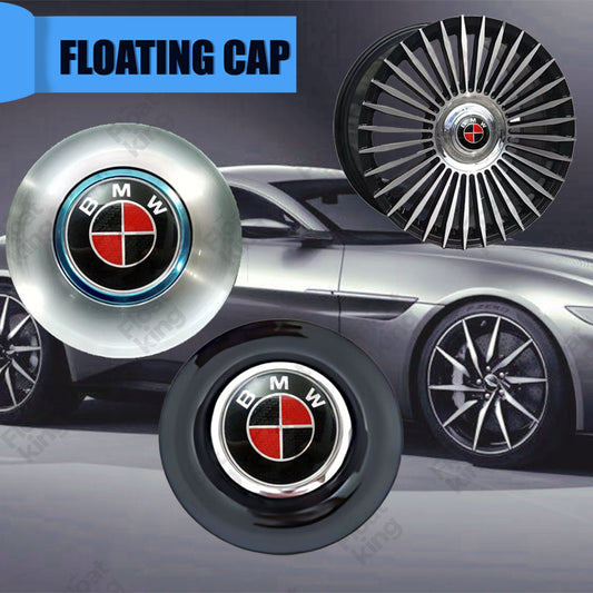 BMW Black & Red Floating Center Cap
