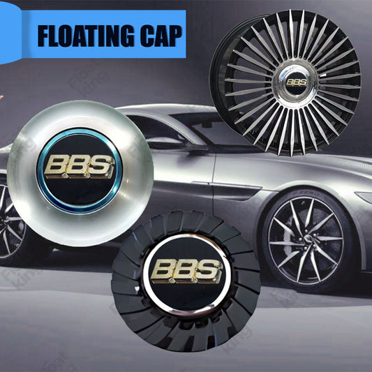 BBS Black & Gold Floating Center Cap