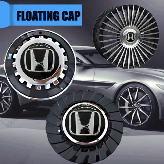 Honda Black Floating Center Cap