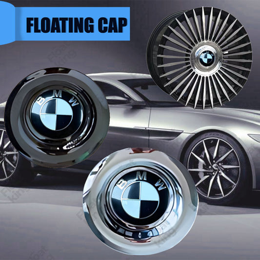 BMW Black Floating Center Cap