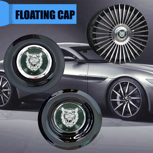 Jaguar Green Floating Center Cap