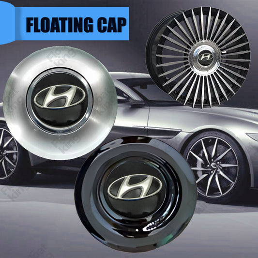Hyundai Black Floating Center Cap