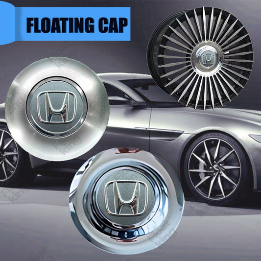 Honda Gray Floating Center Cap