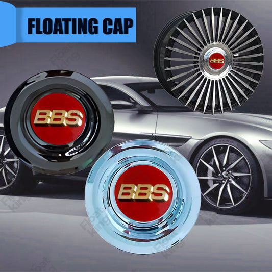 BBS Red & Gold Floating Center Cap