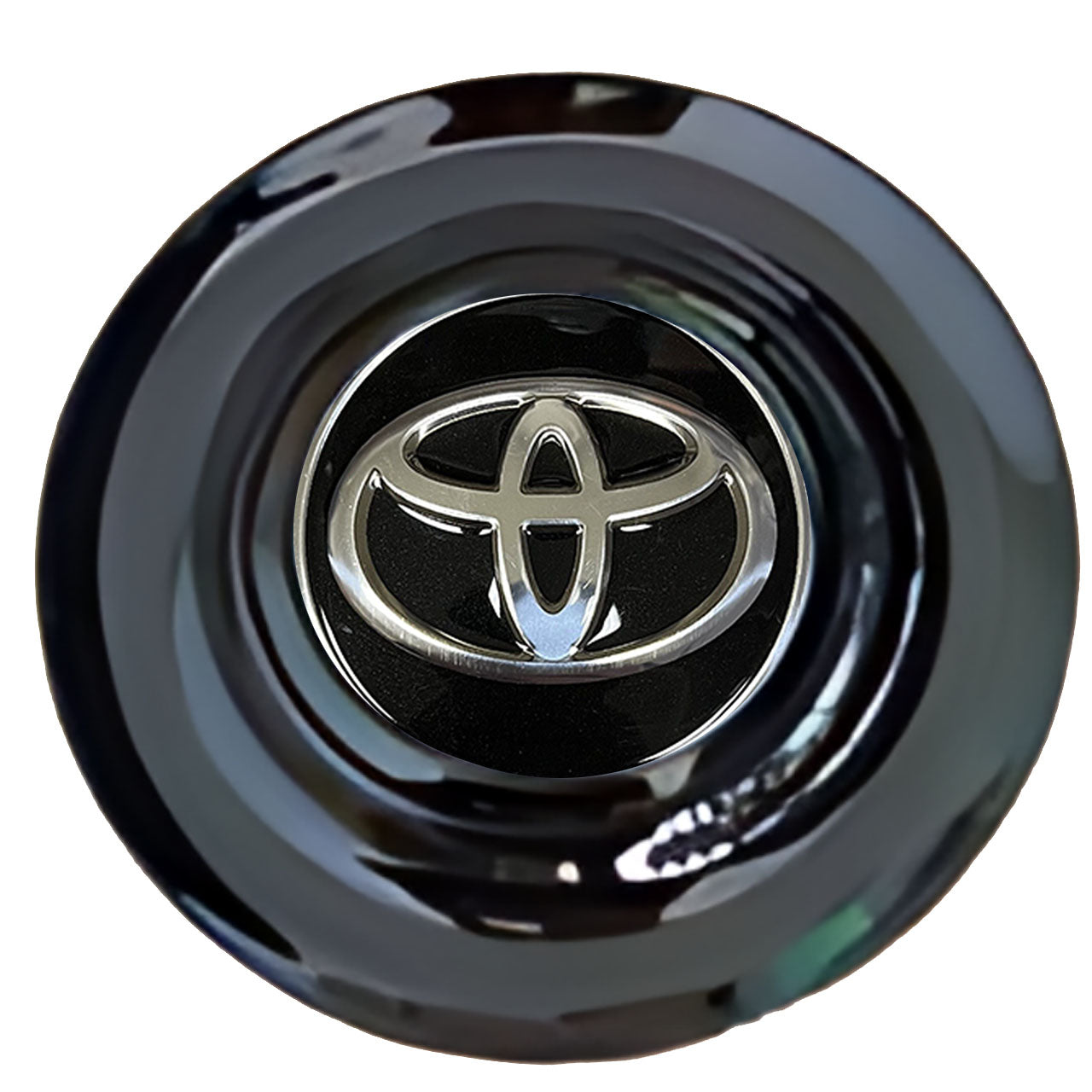 Toyota Floating Center Caps Gloss Matt Black