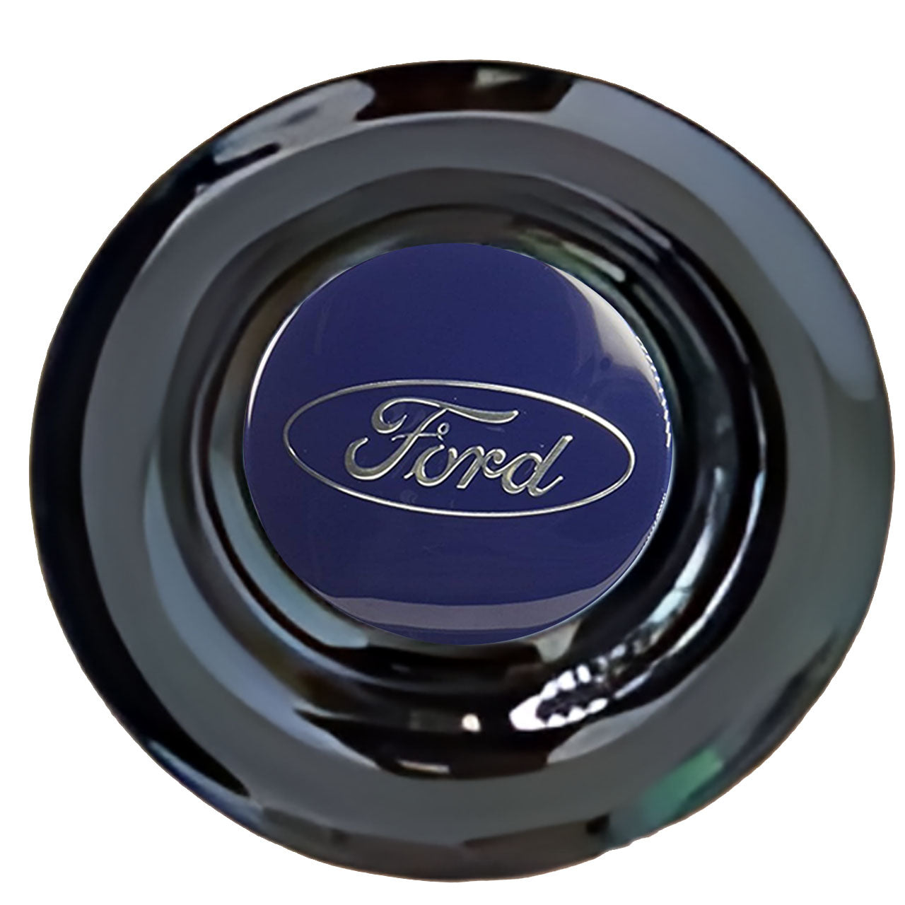 Ford BE8Z Floating Center Caps Gloss Matt Black