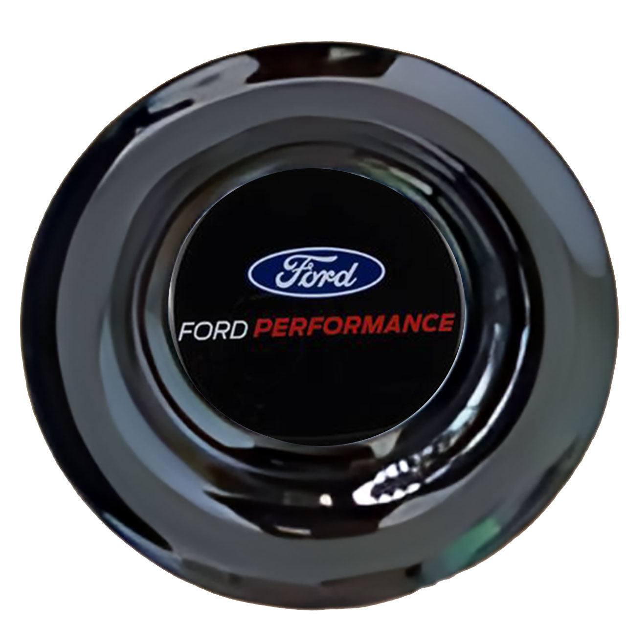 Ford Performance Floating Center Caps Gloss Matt Black