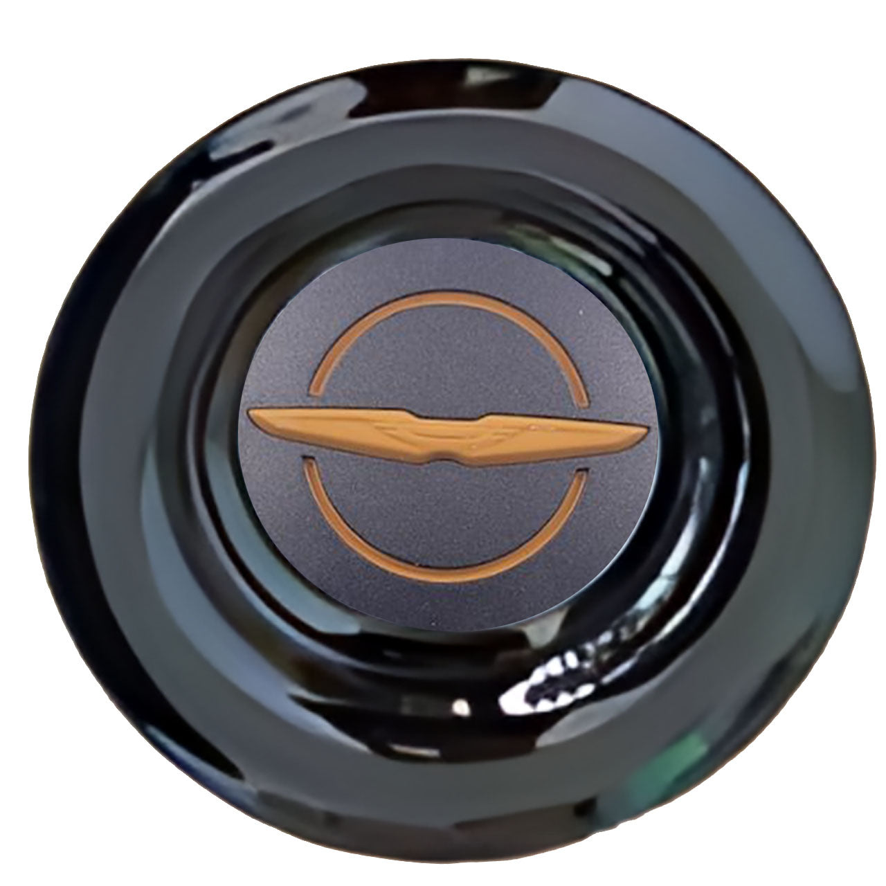 Chrysler Pacifica Floating Center Caps Gloss Matt Black