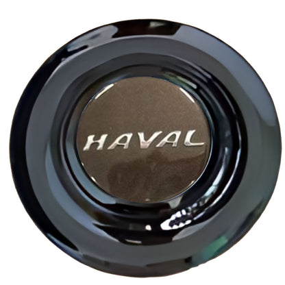 Haval Grey Floating Center Caps Gloss Matt Black