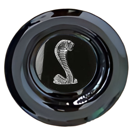 Ford Mustang Shelby Cobra Floating Center Caps Gloss Matt Black