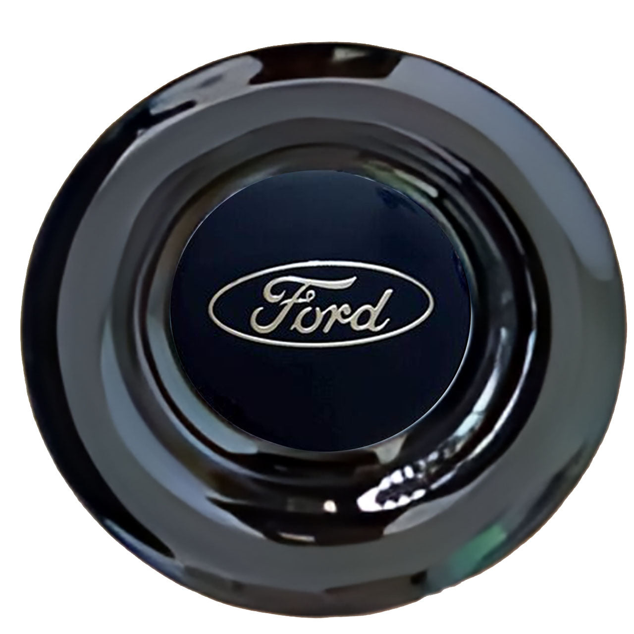 Ford Floating Center Caps Gloss Matt Black