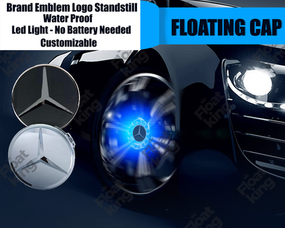 Mercedes Benz GLE/GLC Floating Center Caps  - How it looks on Wheels