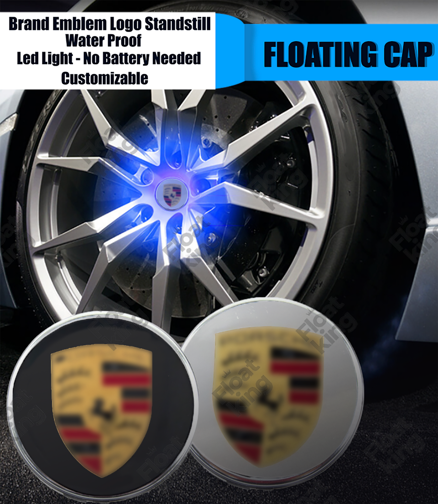 Porsche Macan Floating Center Caps