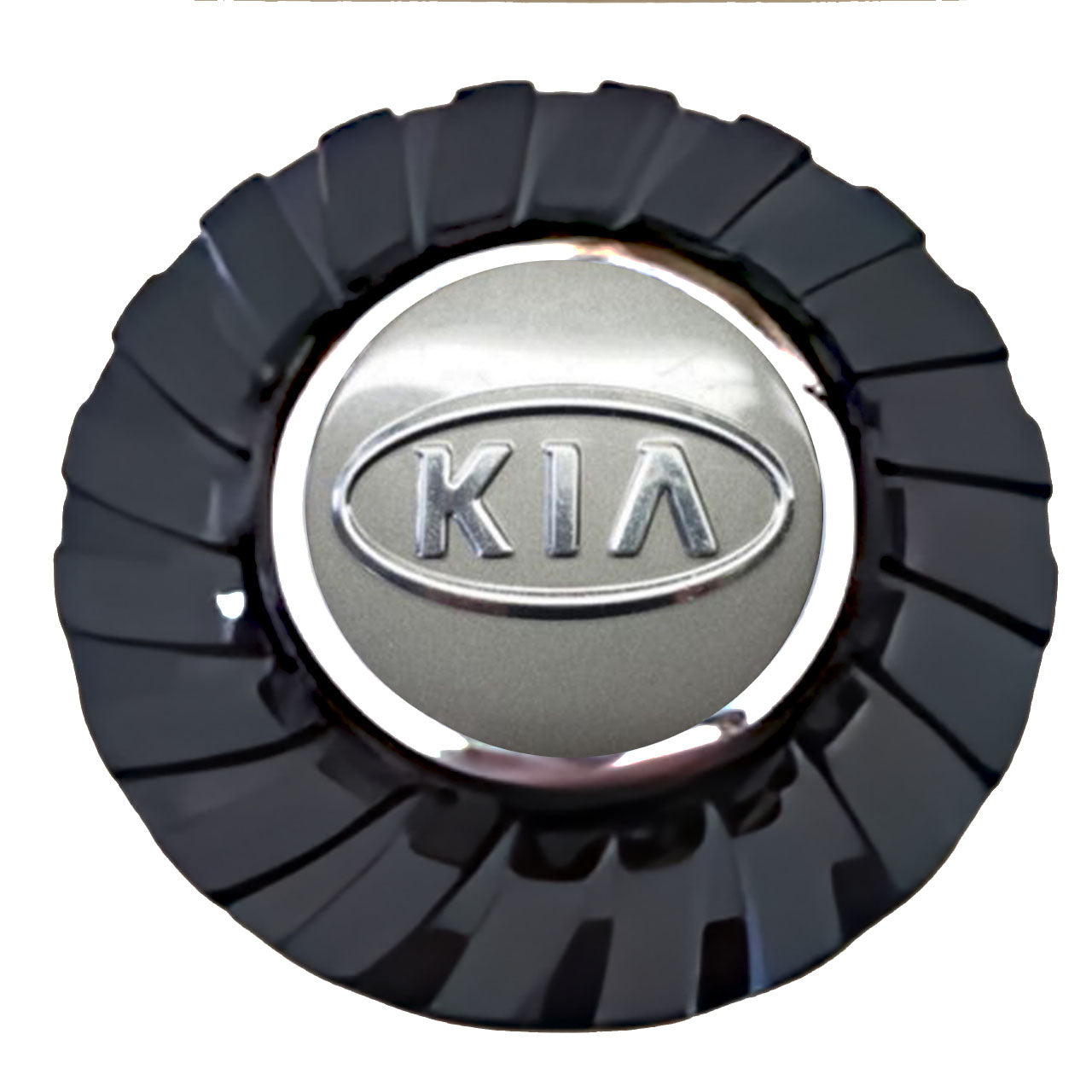 KIA Silver Floating Center Caps True Direction