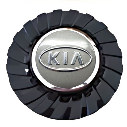 KIA Silver Floating Center Caps True Direction