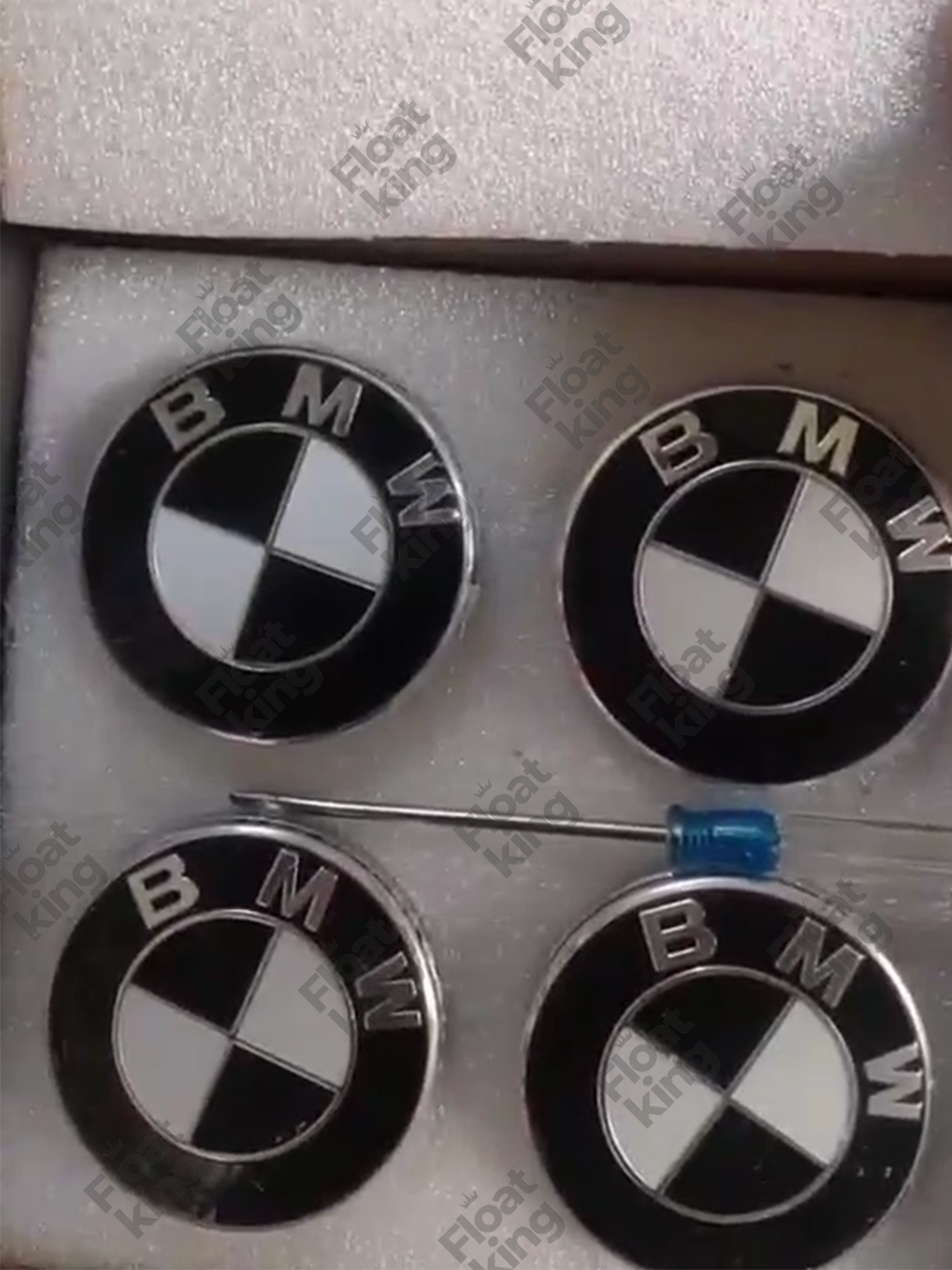 BMW Carbon Fiber 56mm Floating Center Caps 4 caps
