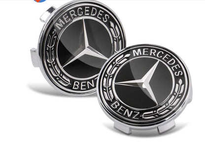 Mercedes-Maybach Floating Center Caps - 2 Caps
