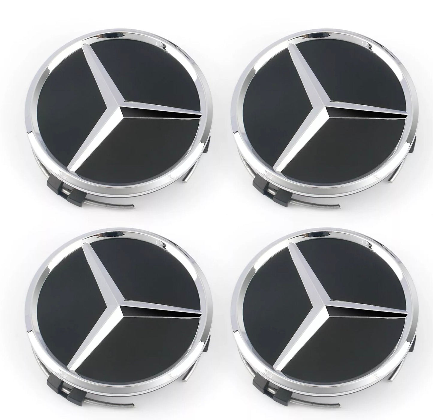Mercedes-Maybach Floating Center Caps - 4 cups no Brand Name