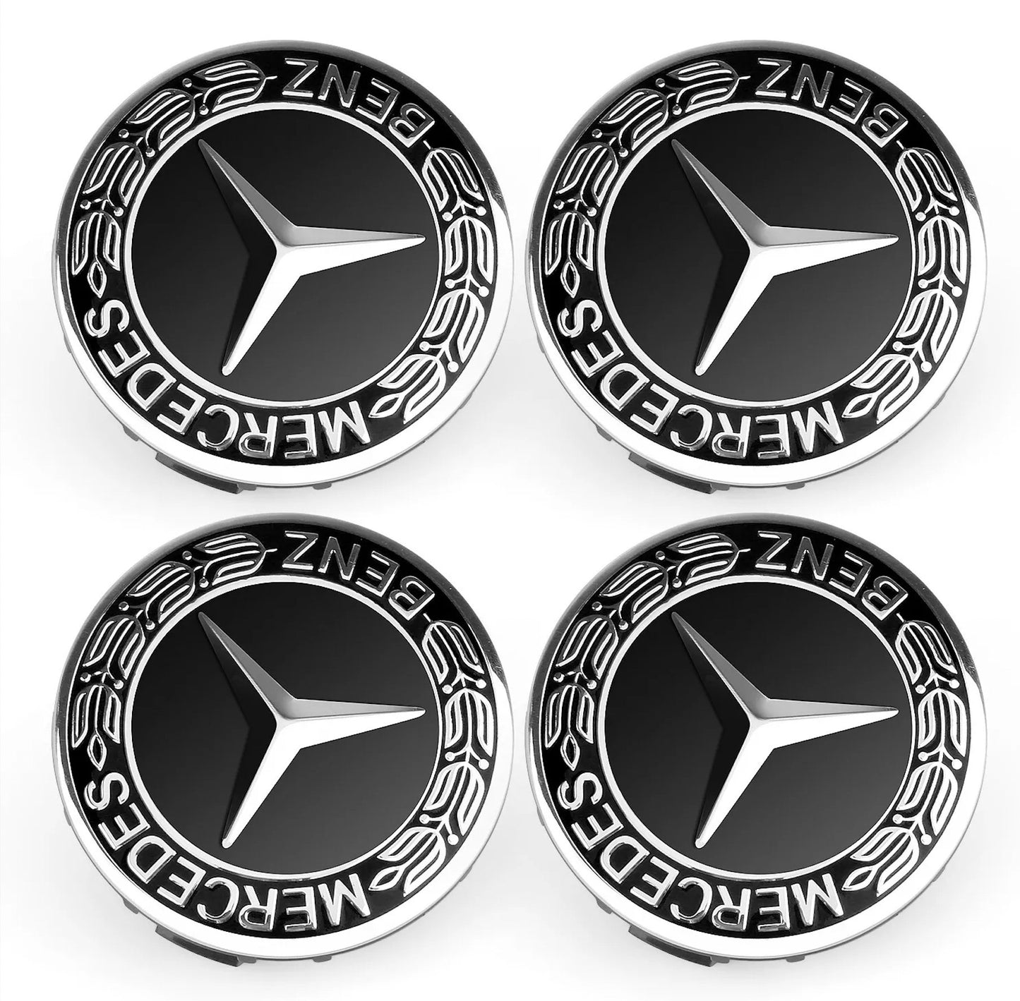 Mercedes-Maybach Floating Center Caps - 4 Caps
