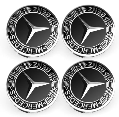 Mercedes-Maybach Floating Center Caps - 4 Caps