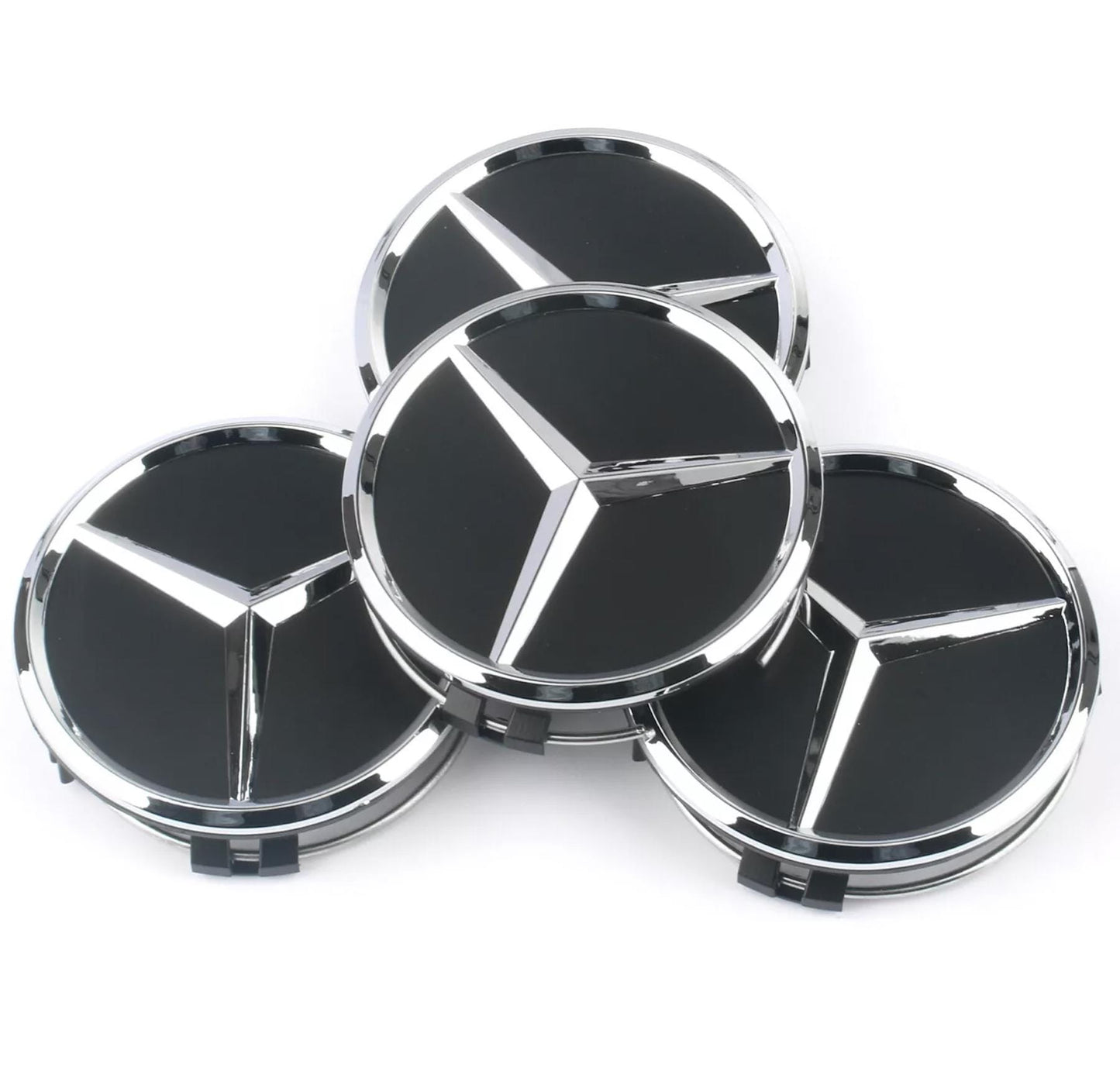 Mercedes-Maybach Floating Center Caps - 4 cups all together