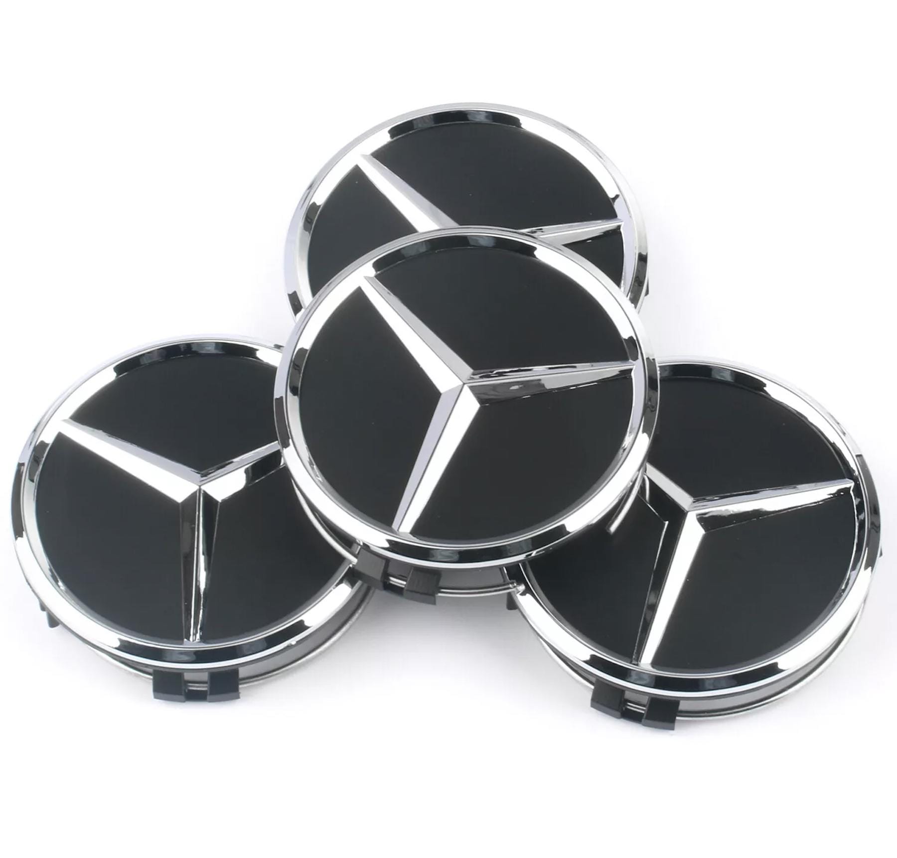 Mercedes-Maybach Floating Center Caps - 4 cups all together