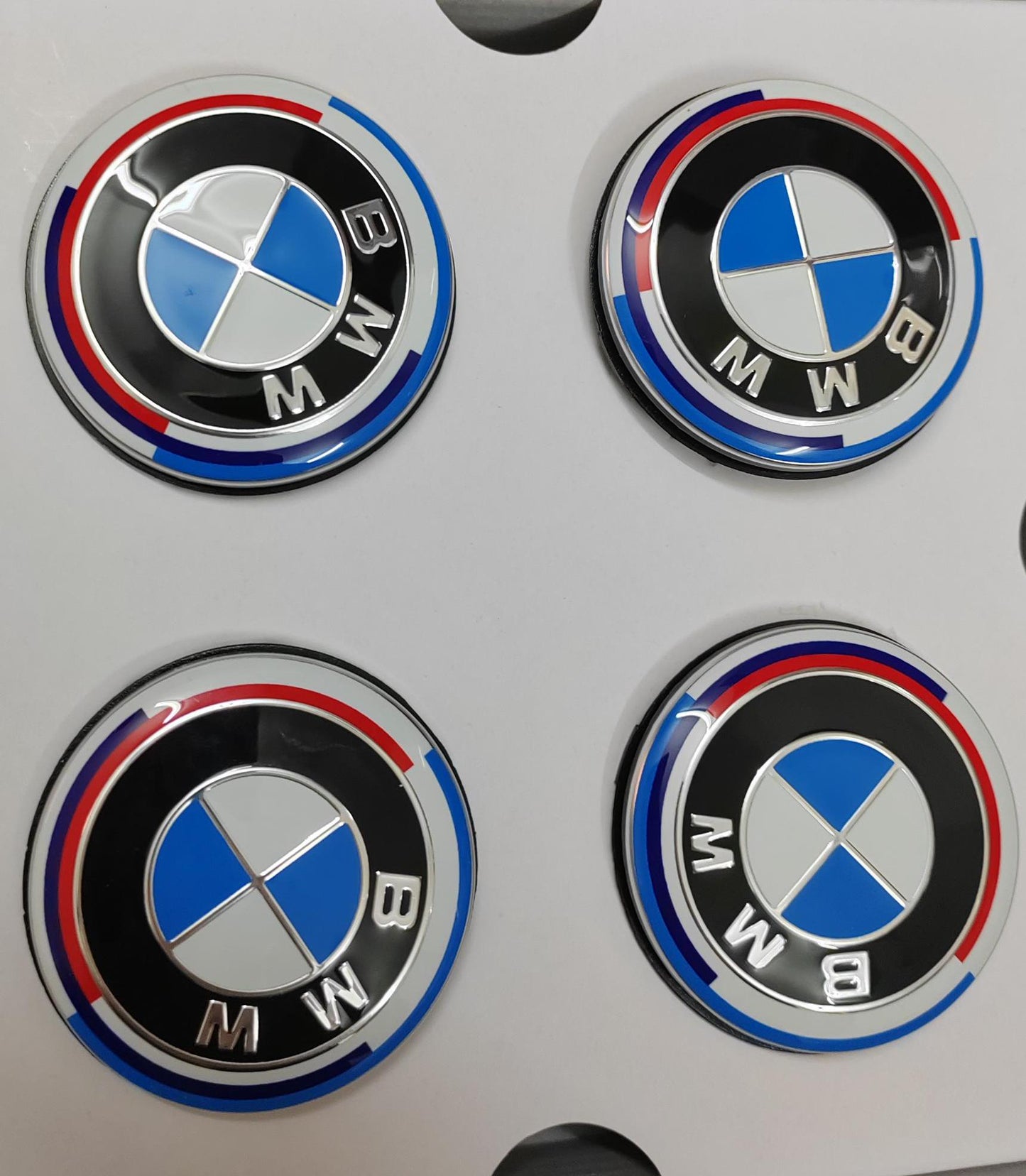 Rare FLOATING BMW M-Series 56mm  Car Wheel Center Cap Hub Rim Emblem Multiple sizes! Carbon Fiber Free shipping (4PCS).