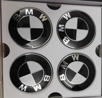 Rare FLOATING BMW M-Series 56mm  Car Wheel Center Cap Hub Rim Emblem Multiple sizes! Carbon Fiber Free shipping (4PCS).