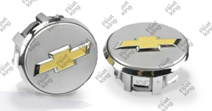 Chevrolet Floating Center Caps – Stock - 2 Caps Silver