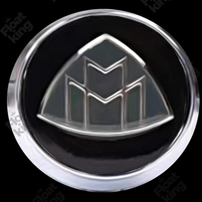 Maybach 2 Floating Center Caps 1 Cap Zoom in