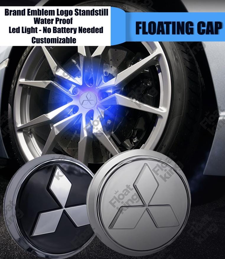 Mitsubishi Stock Floating Center Caps
