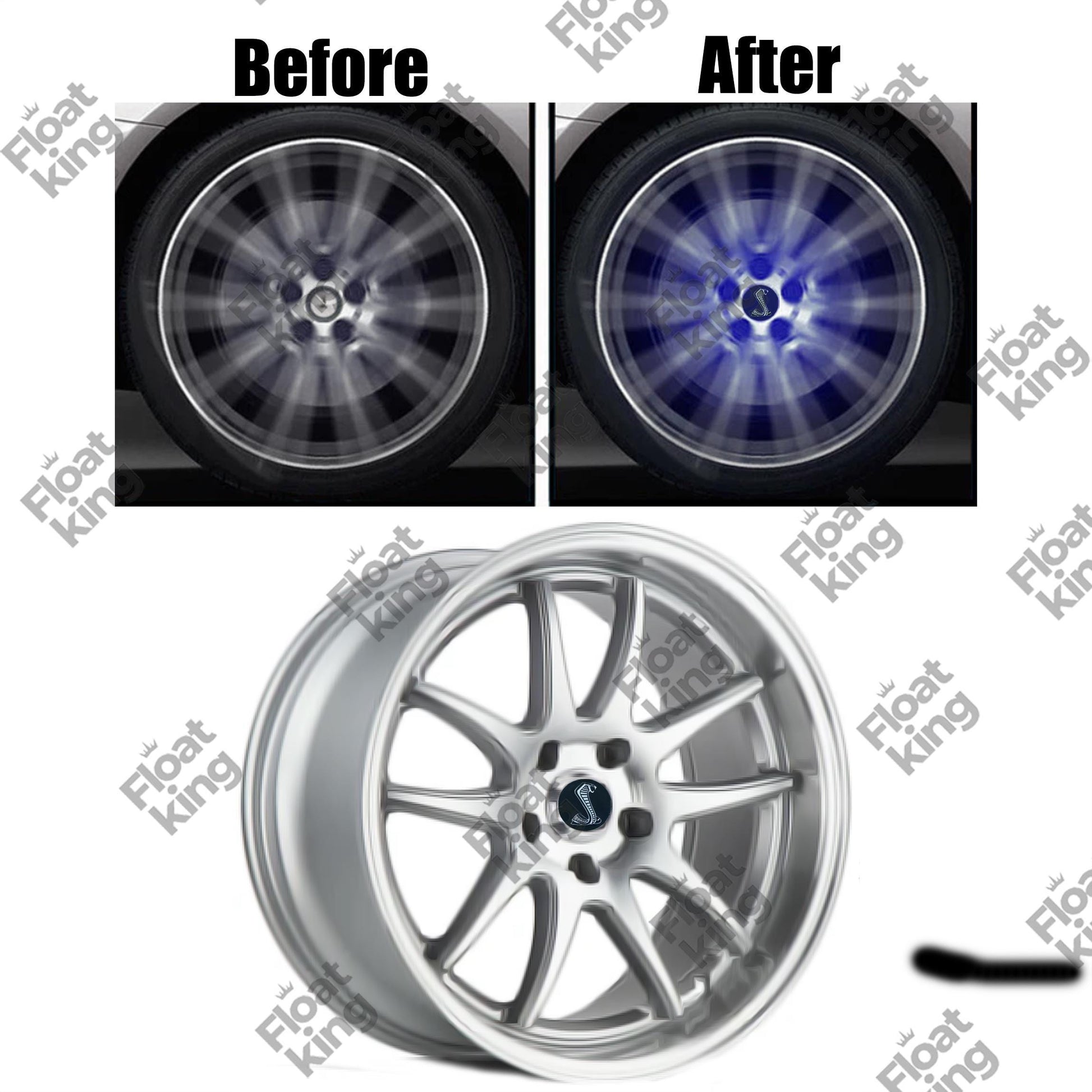 Ford Mustang Cobra - How it looks on Rim