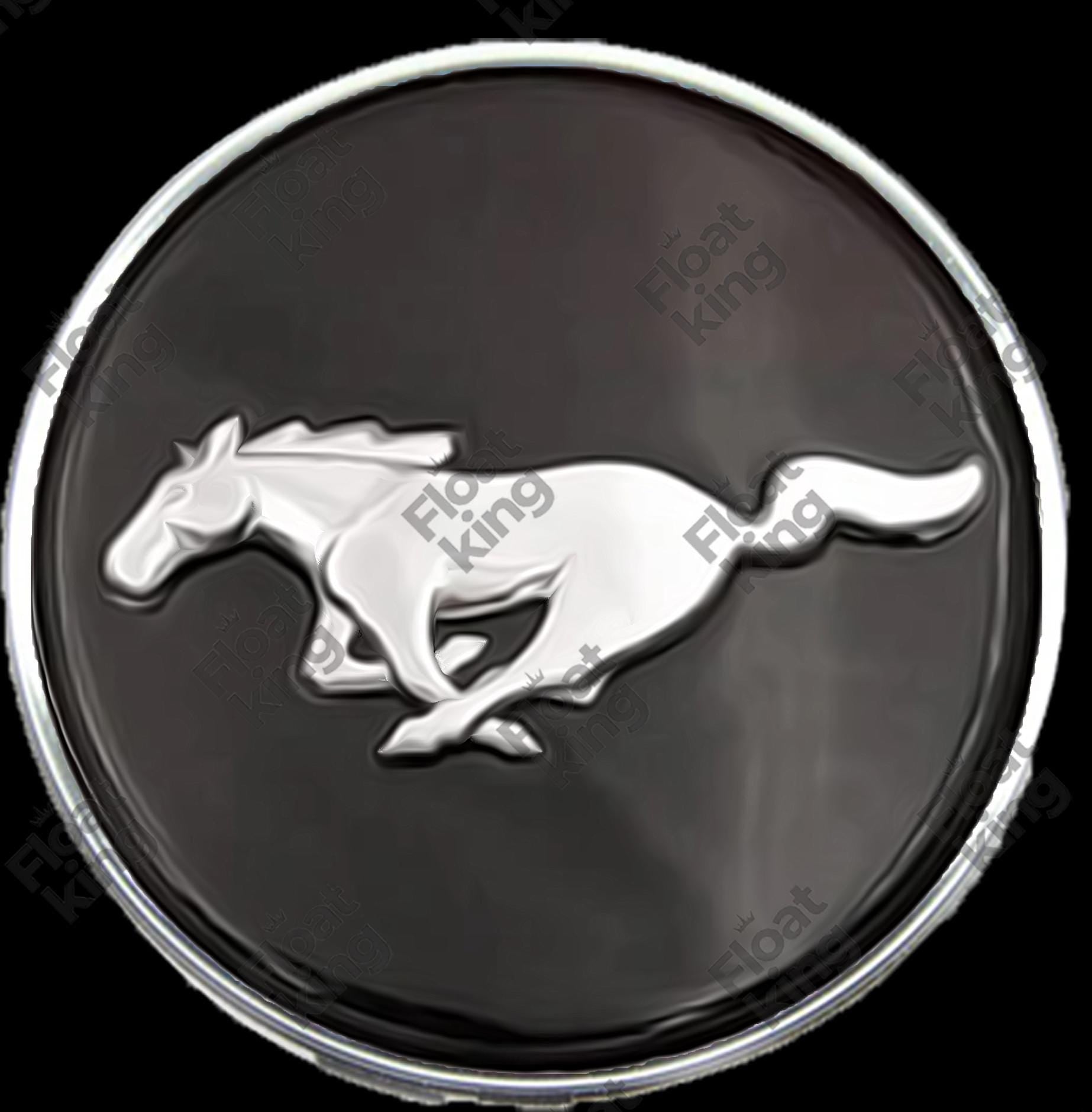 Ford Mustang Cobra 2 Floating Center Caps  1 Cap Black