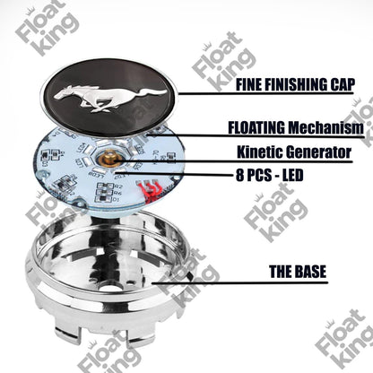 Ford Mustang Cobra 2 Floating Center Caps Instruction