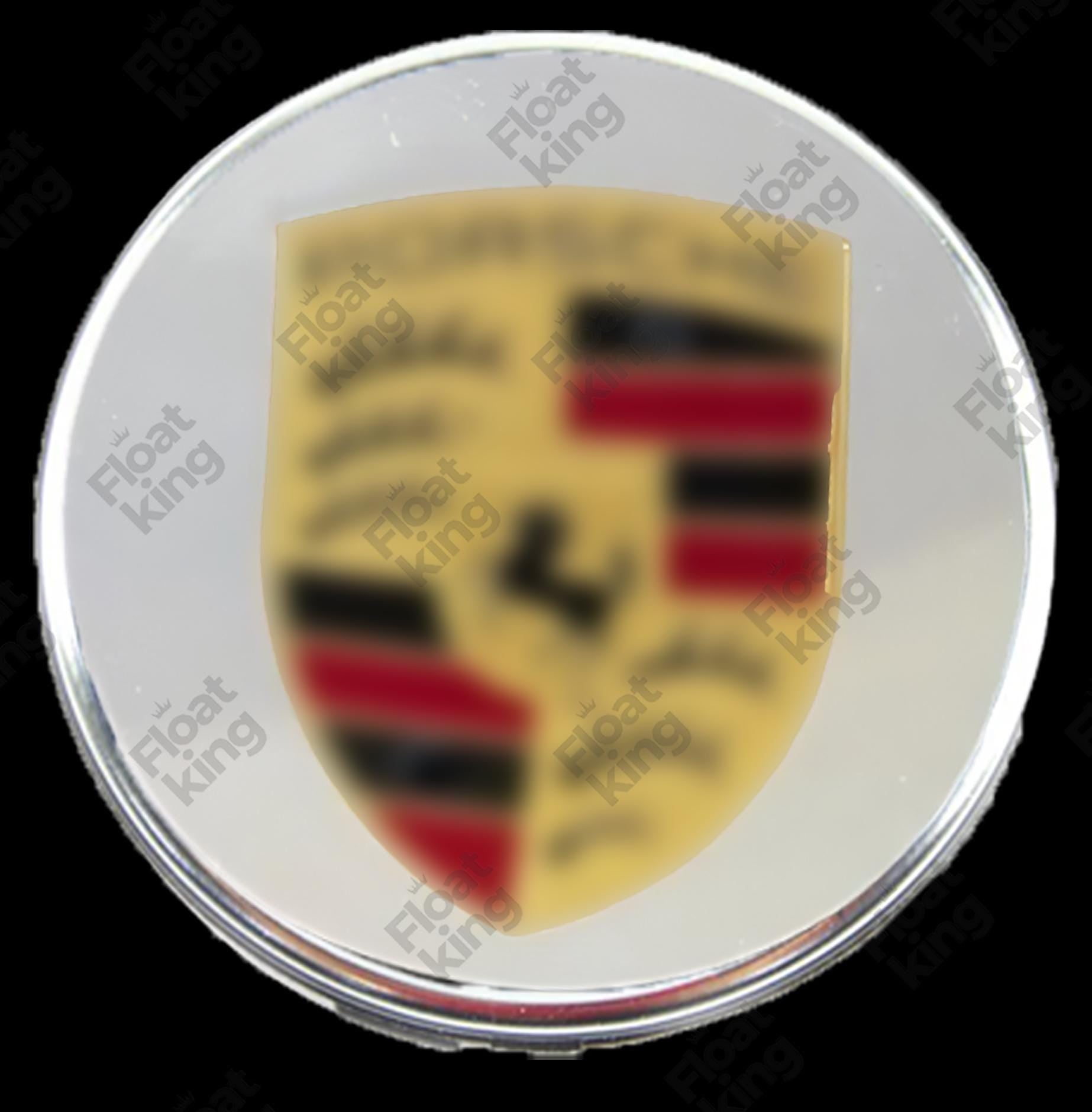 Porsche Macan Floating Center Caps 1 Cap White