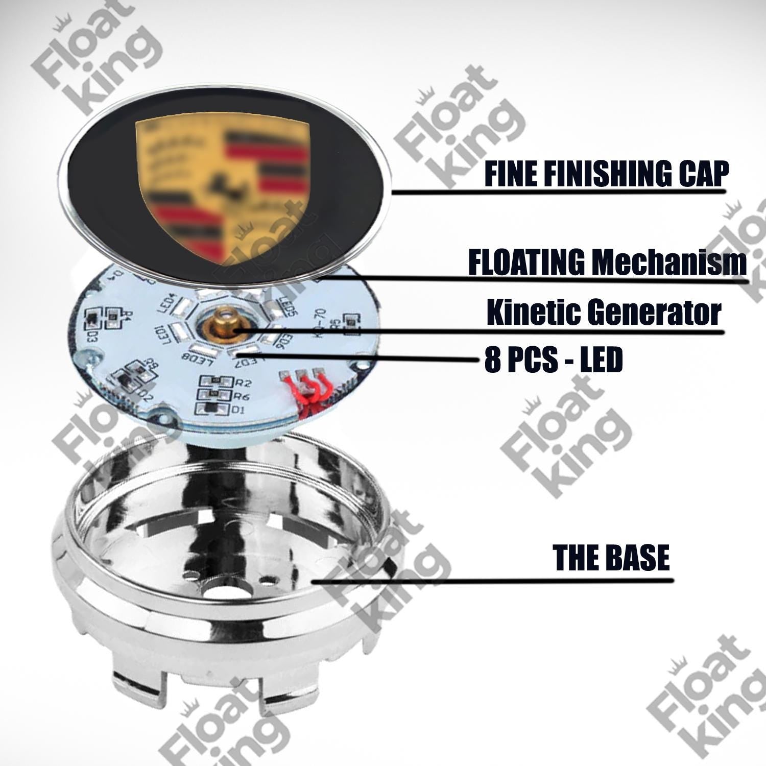 Porsche Macan Floating Center Caps Instruction