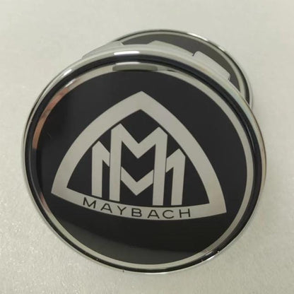 RARE Floating Mercedes Benz MIRROR 75mm Maybach Wheel Center Cap Hub Rim Logo Emblem Multiple Styles! (LED options) Free shipping (4pcs).