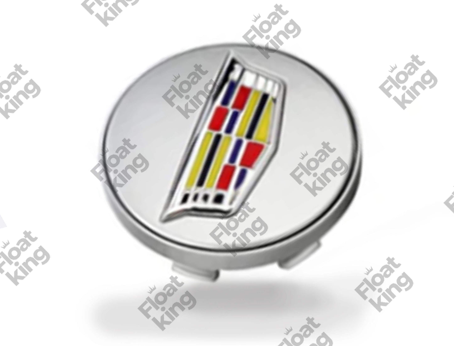 Cadillac Floating Center Caps - 1 White Cap