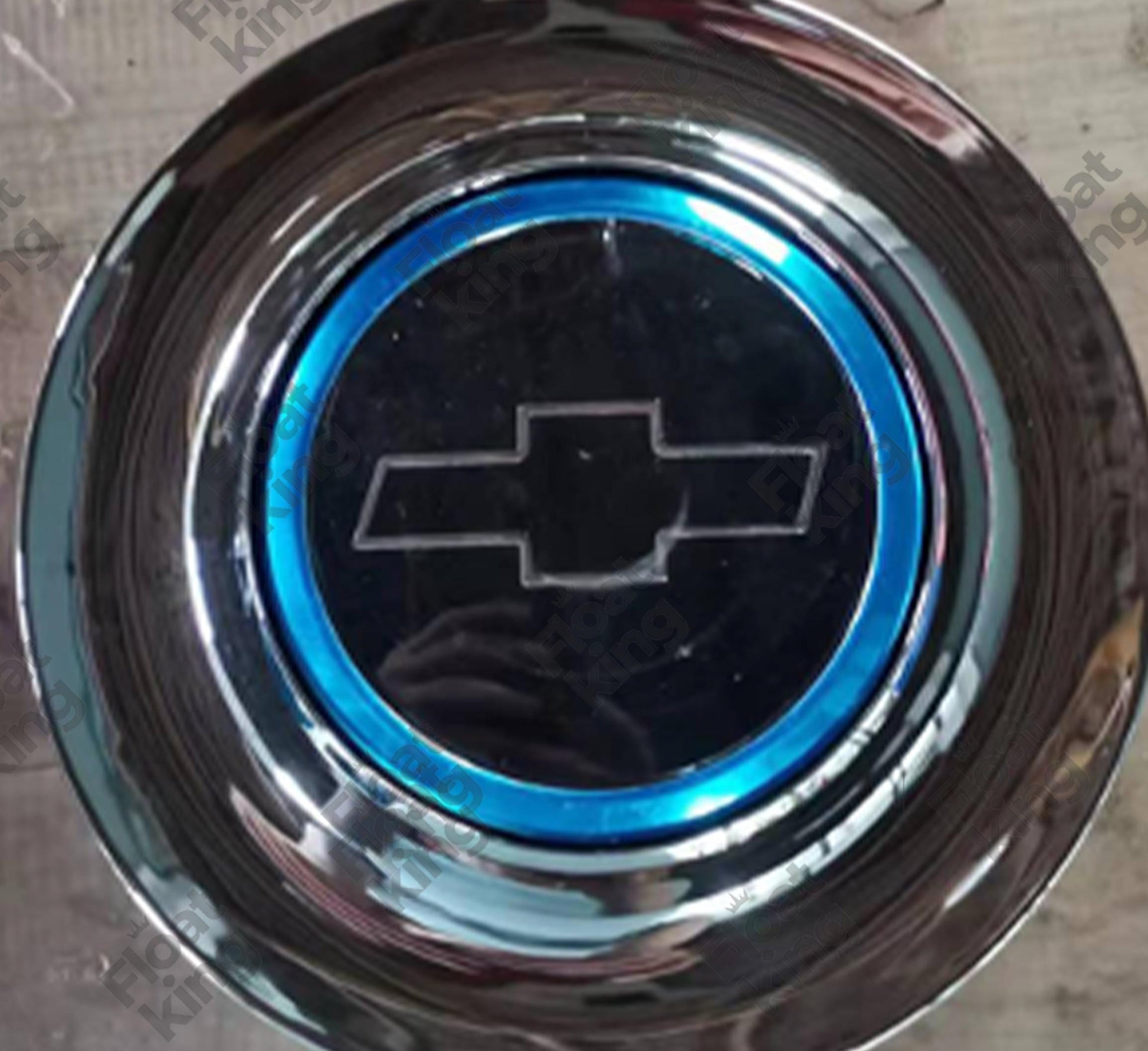 Chevrolet Floating Center Caps – Stock - 1 Cap Blue